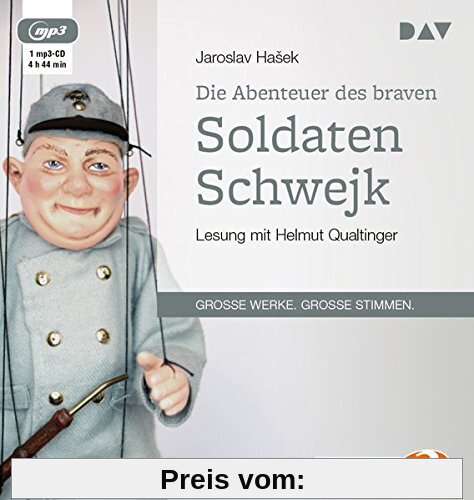 Die Abenteuer des braven Soldaten Schwejk (1 mp3-CD)